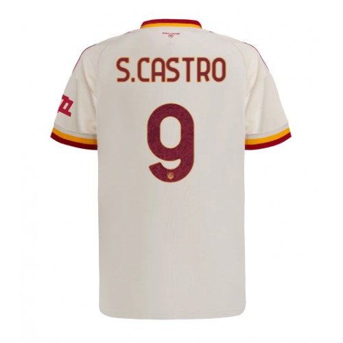 AS Roma Santiago Castro #9 Vieraspaita 2026-27 Lyhythihainen